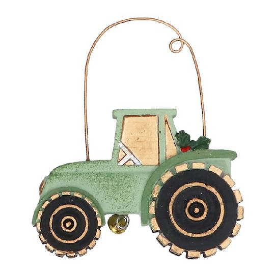 Resin Tractor Green 6cm *ETA Nov